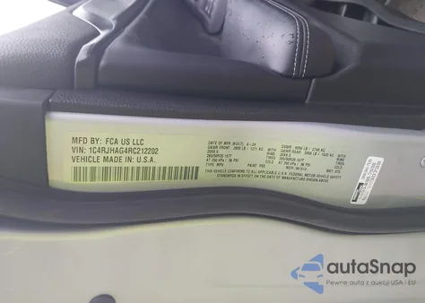 2024 Jeep Grand Cherokee Altitude X 4X4 from USA, damaged, VIN 1C4RJHAG4RC212202